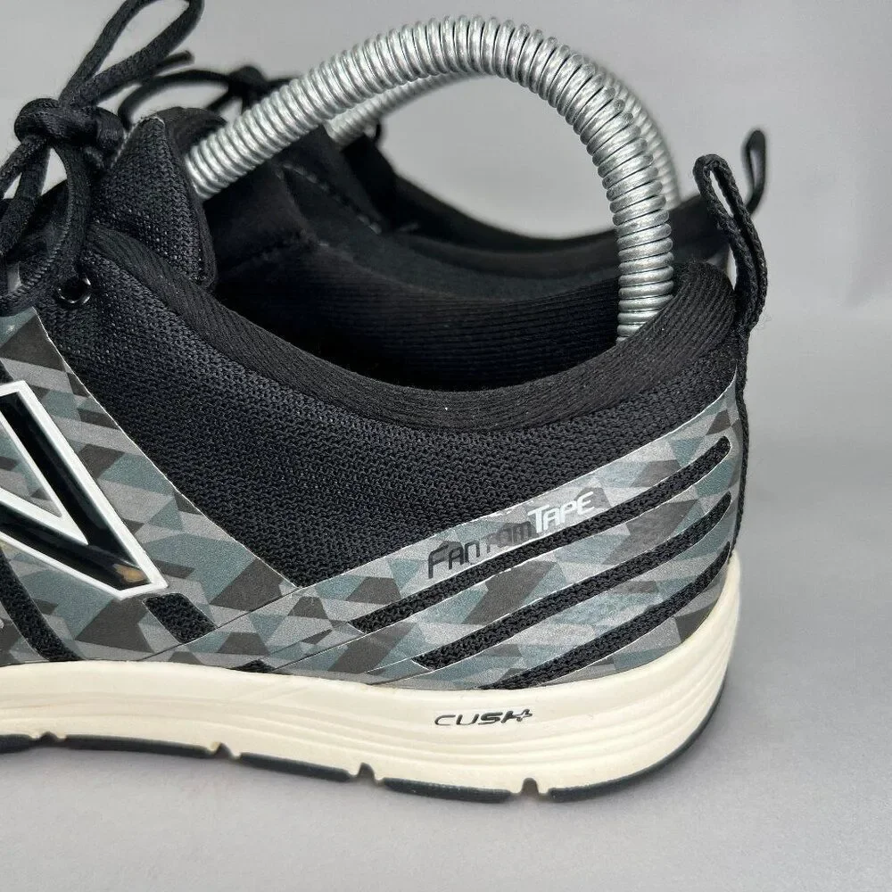 New Balance Womens Black and Gray Athletic Sneakers